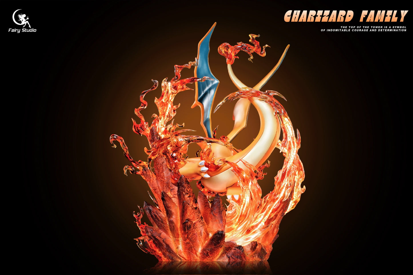 [PREORDER] Statue [FAIRY] - Charmander & Charmeleon & Charizard