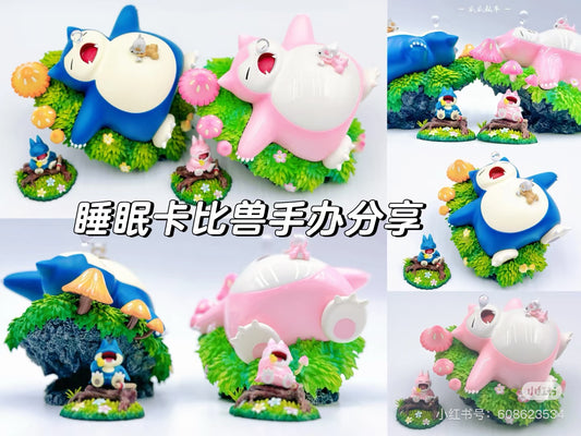 [IN STOCK] 1/20 Scale World Figure [DM] - Sleeping Cubone & Snorlax & Munchlax