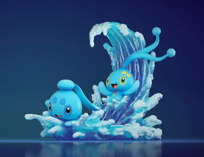 [PREORDER] 1/20 Scale World Figure [ZWG] - Phione & Manaphy