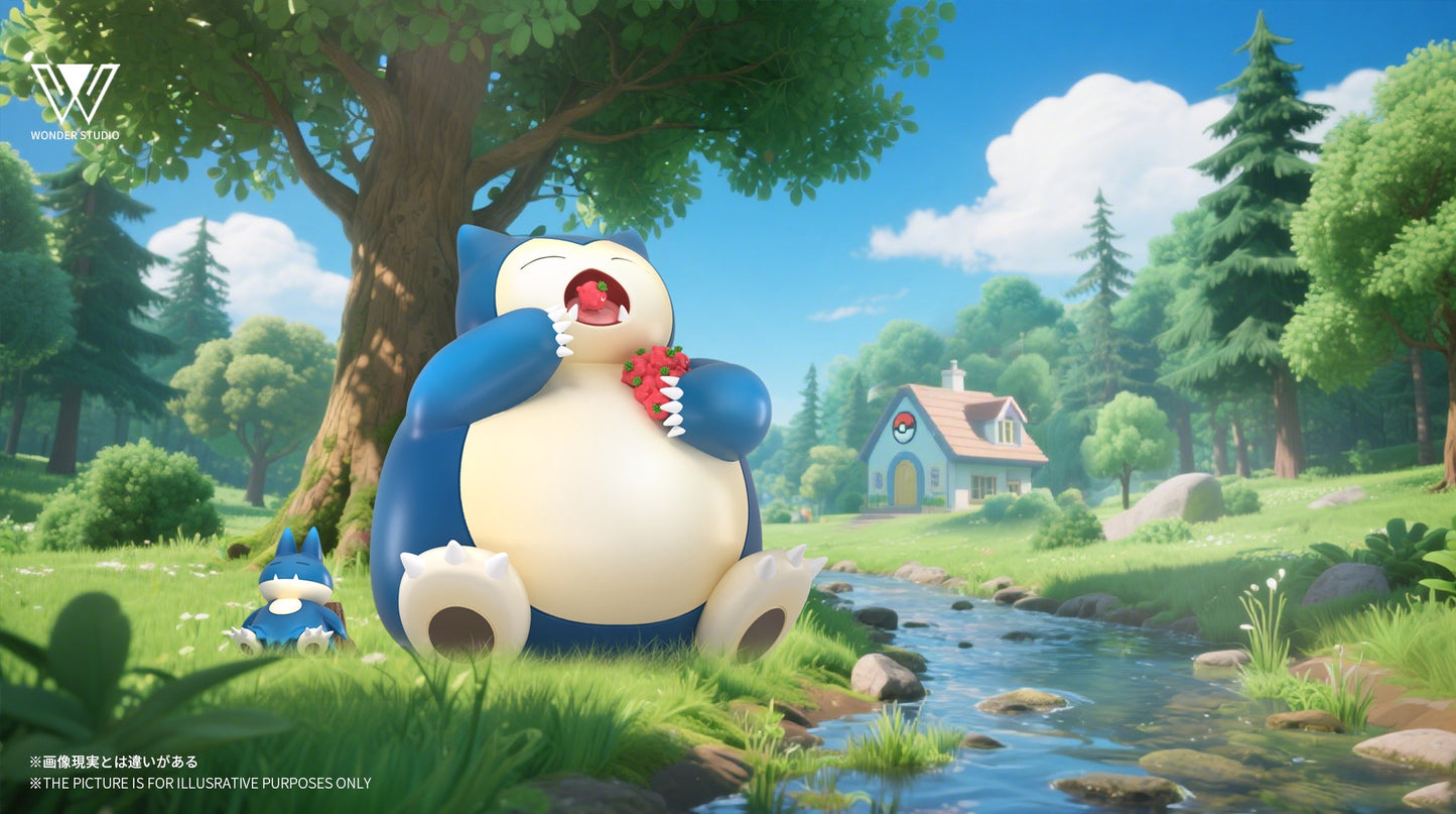 [PREORDER] 1/20 Scale World Figure [WONDER] - Snorlax & Munchlax