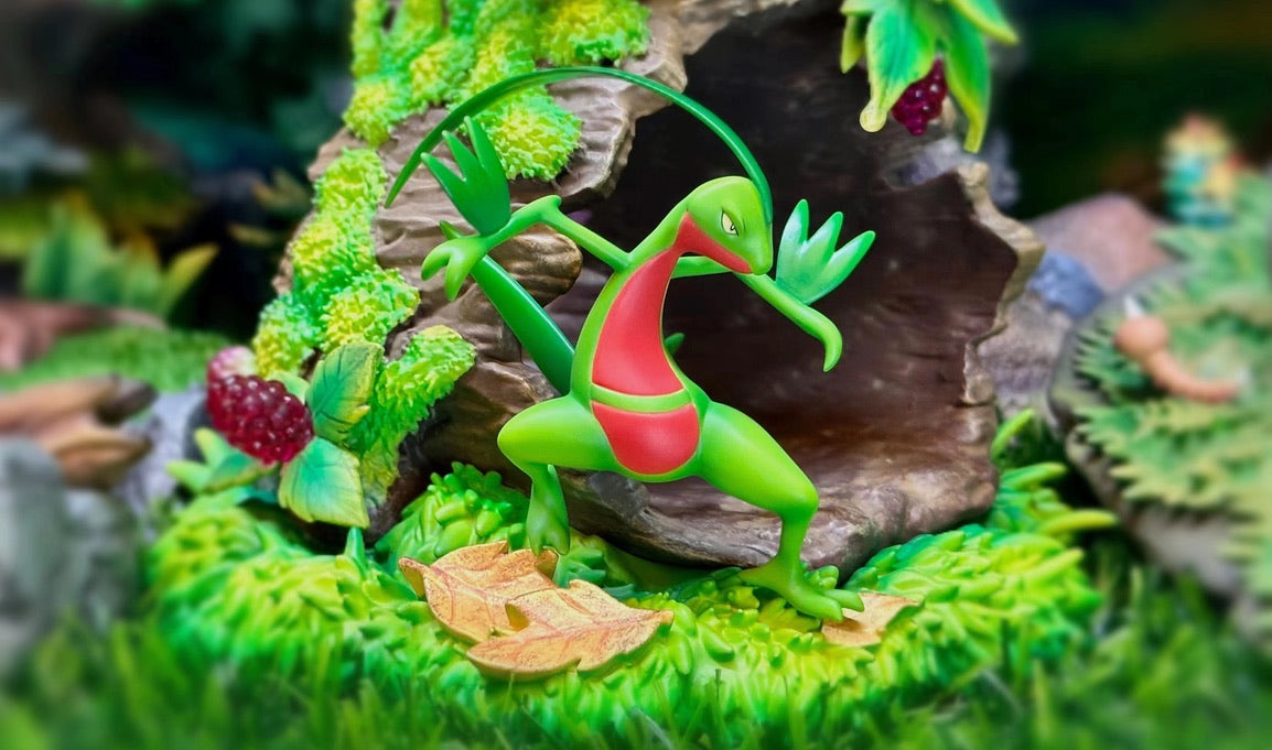 [PREORDER CLOSED] 1/20 Scale World Figure [JIANG] - Treecko & Grovyle & Sceptile