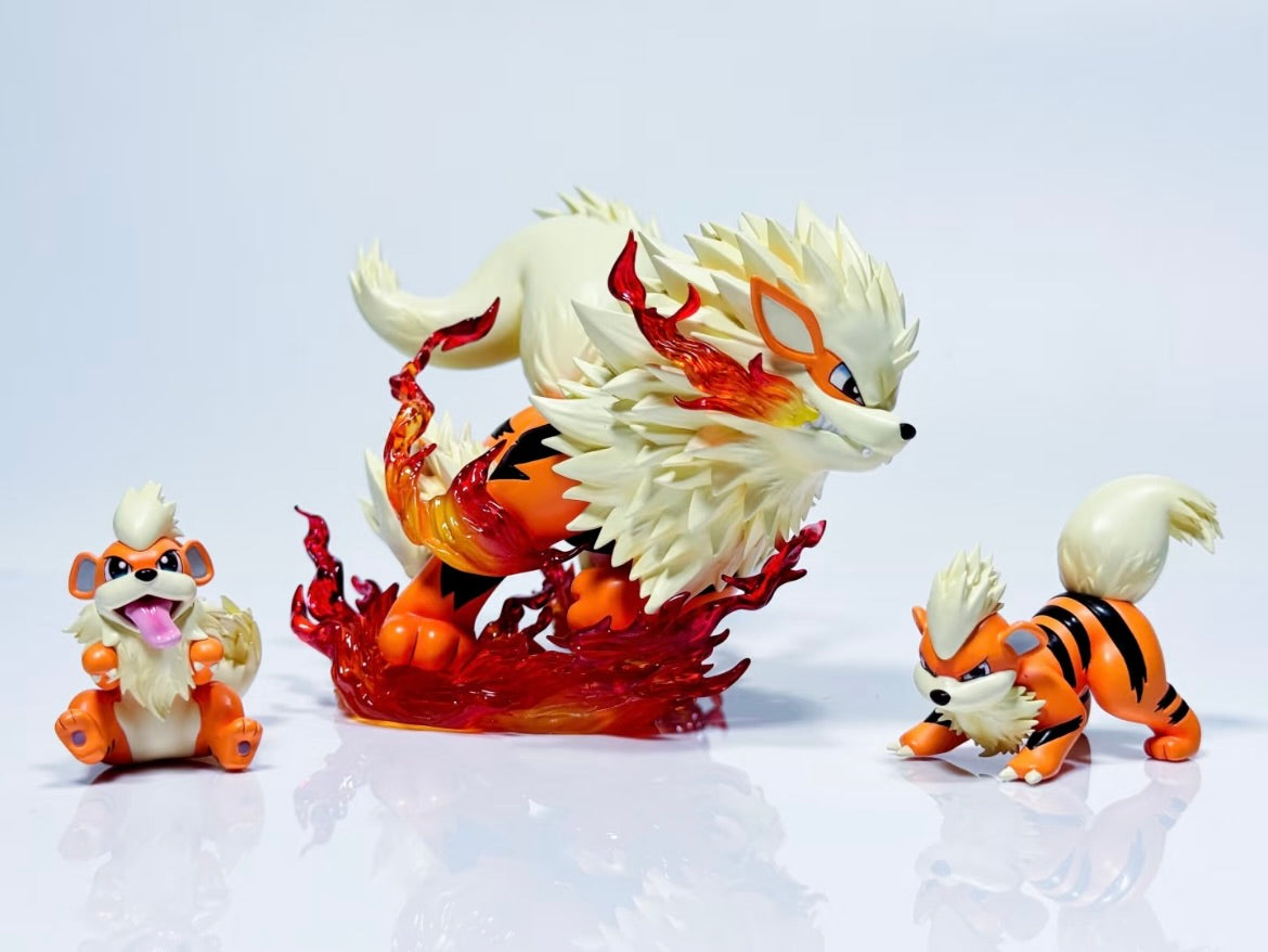 [IN STOCK] 1/20 Scale World Figure [PALLET TOWN] - Growlithe & Arcanine