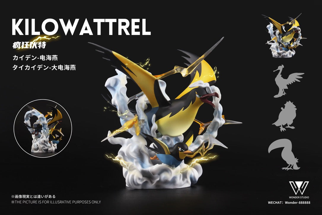 [REMAINING BALANCE] 1/20 Scale World Figure [WONDER] - Wattrel & Kilowattrel