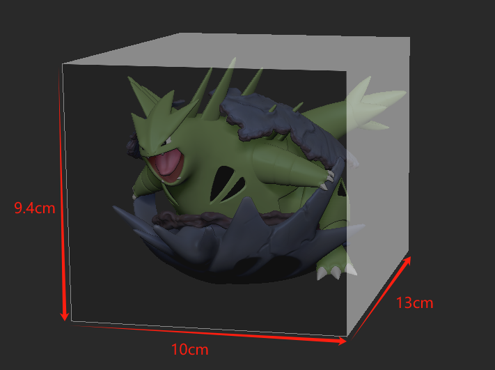 [PREORDER] 1/20 Scale World Figure [MEGAZZ] - Larvitar & Pupitar & Tyranitar & Mega Tyranitar