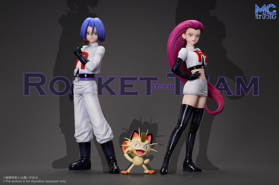 [PREORDER] 1/20 Scale World Figure [MG] - Jessie & James & Pikachu & Meowth & Victreebel & Lickitung & Arbok & Weezing