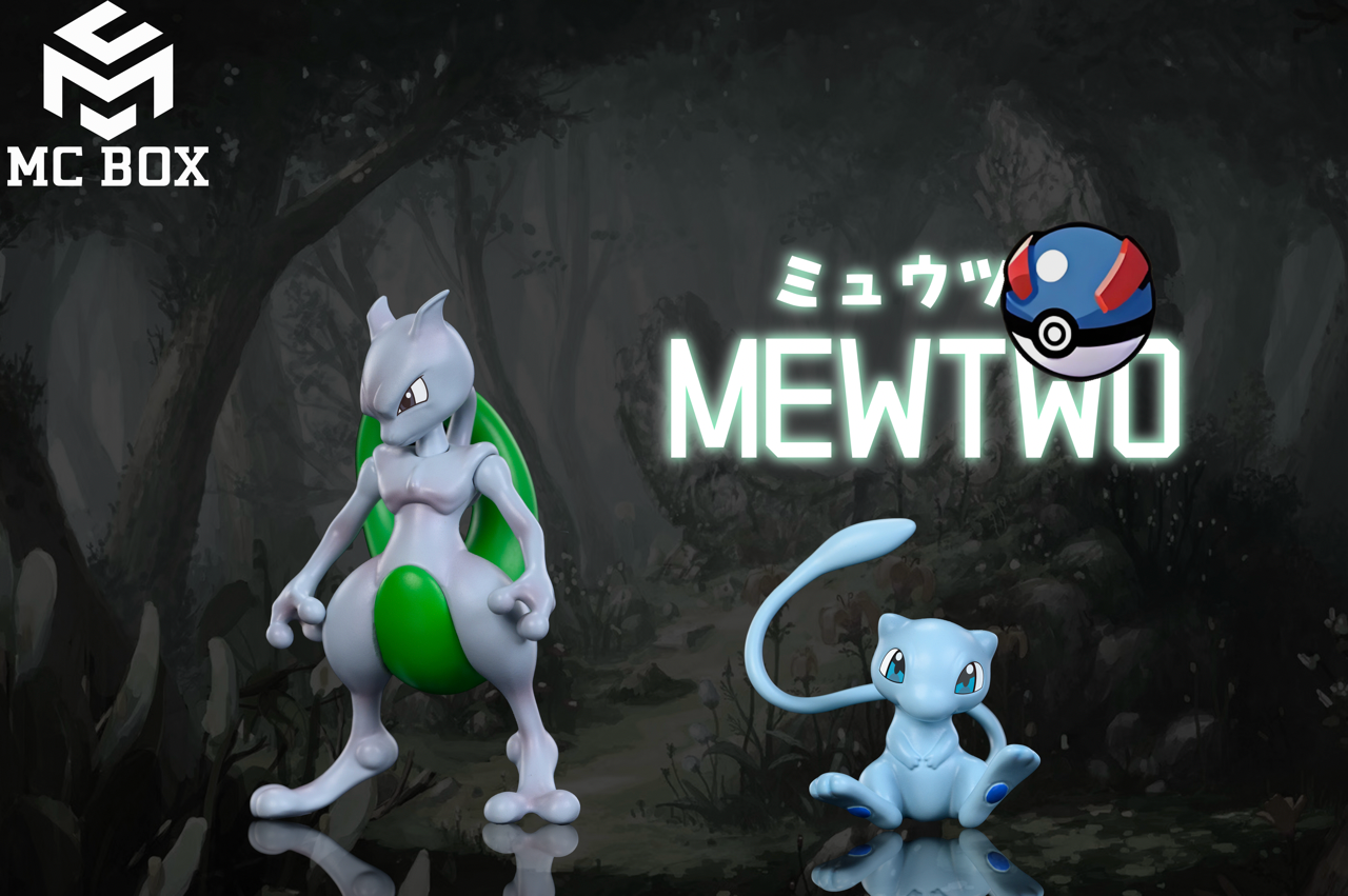 [PREORDER] Mini Figure [MCBOX] - Mewtwo & Mew