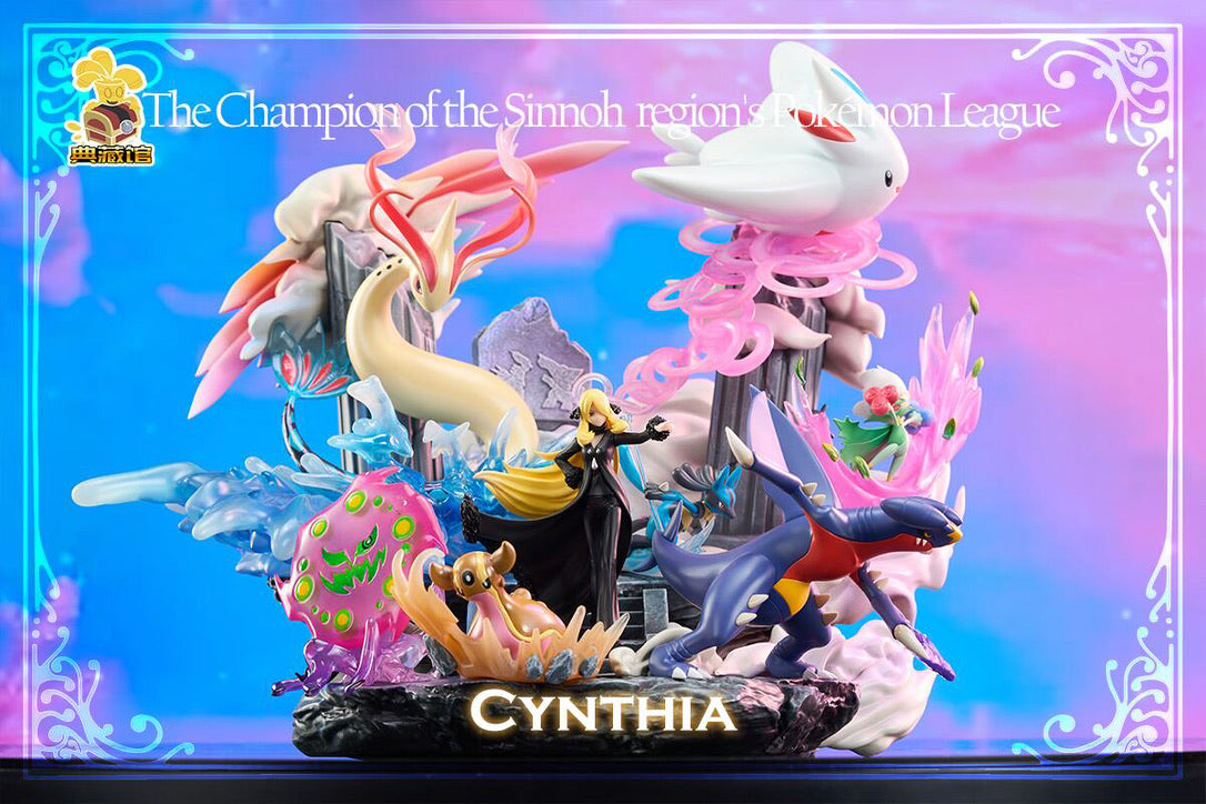 [PREORDER] 1/20 Scale World Figure [DCG] - Cynthia & Togetic & Milotic & Roserade & Gastrodon & Spiritomb & Garchomp & Lucario