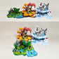 [PREORDER] 1/20 Scale World Figure [YEYU] - Deerling & Sawsbuck (Summer Form)