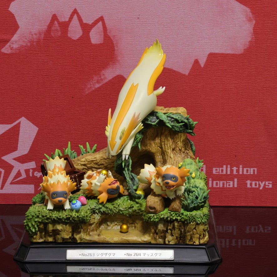 [IN STOCK] 1/20 Scale World Figure [JIANG] - Zigzagoon & Linoone