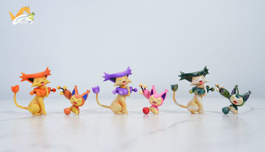 [PREORDER] 1/20 Scale World Figure [BALE] - Skitty & Delcatty