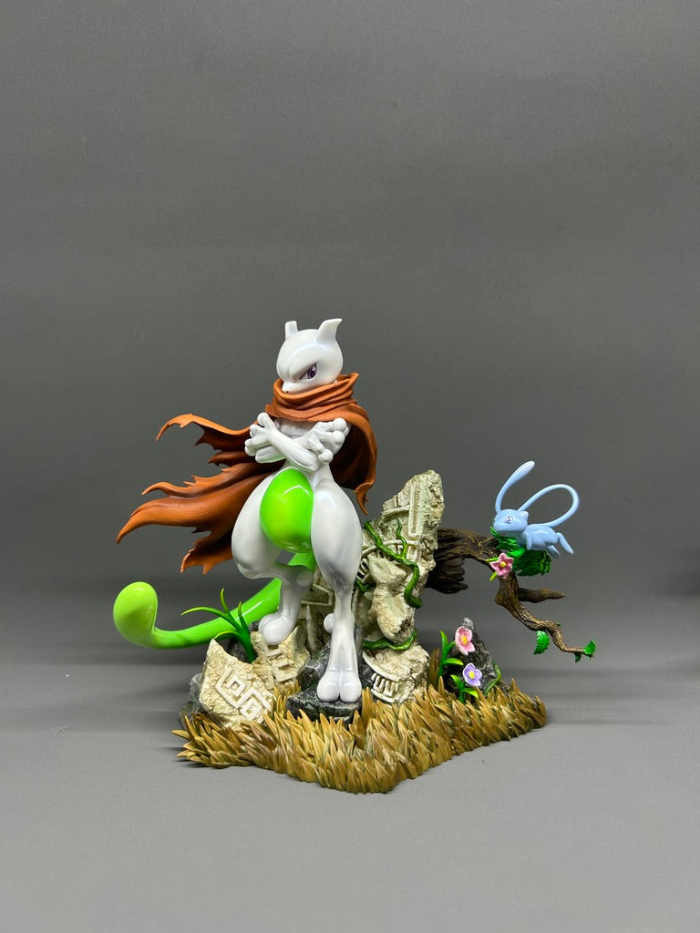 [PREORDER] 1/20 Scale World Figure [MIRACLE ISLAND] - Mewtwo & Mew