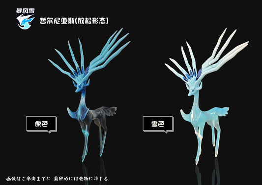 [IN STOCK] 1/20 Scale World Figure [SNOWSTORM] - Xerneas (Neutral Mode)