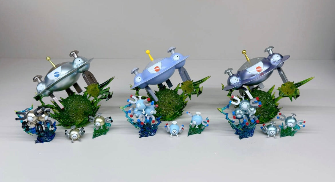 [IN STOCK] 1/20 Scale World Figure [PALLET TOWN] - Magnemite & Magneton & Magnezone