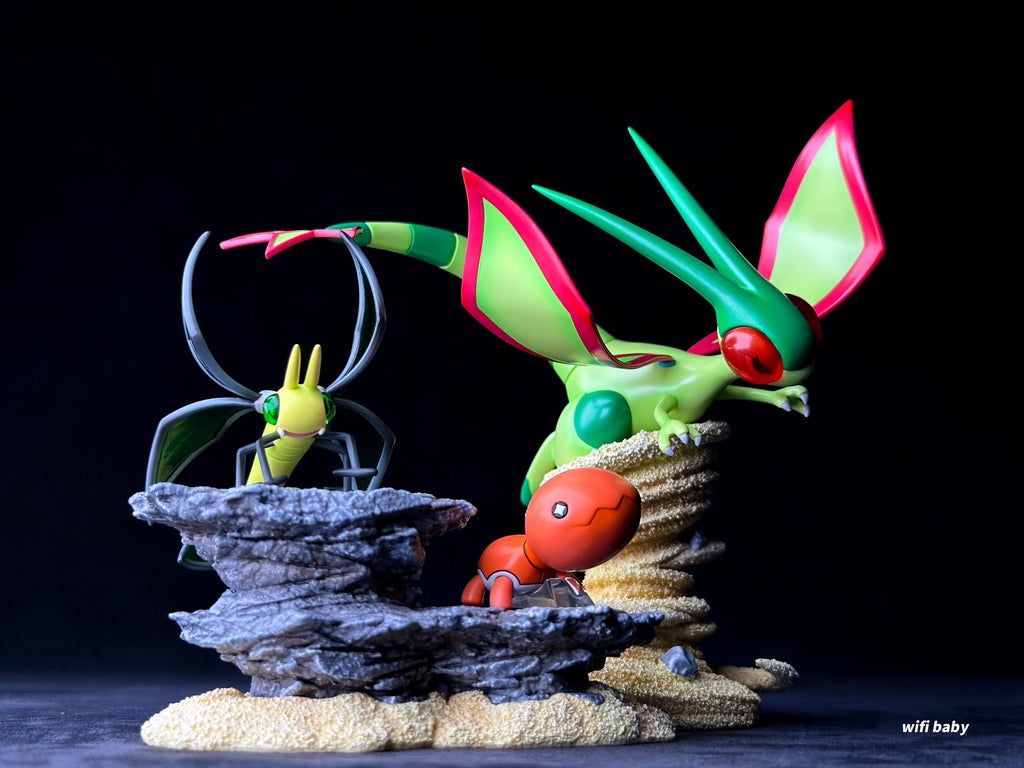 [IN STOCK] 1/20 Scale World Figure [FOG] - Trapinch & Vibrava & Flygon