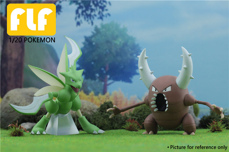 [PREORDER] 1/20 Scale World Figure [FLF] - Scyther & Pinsir