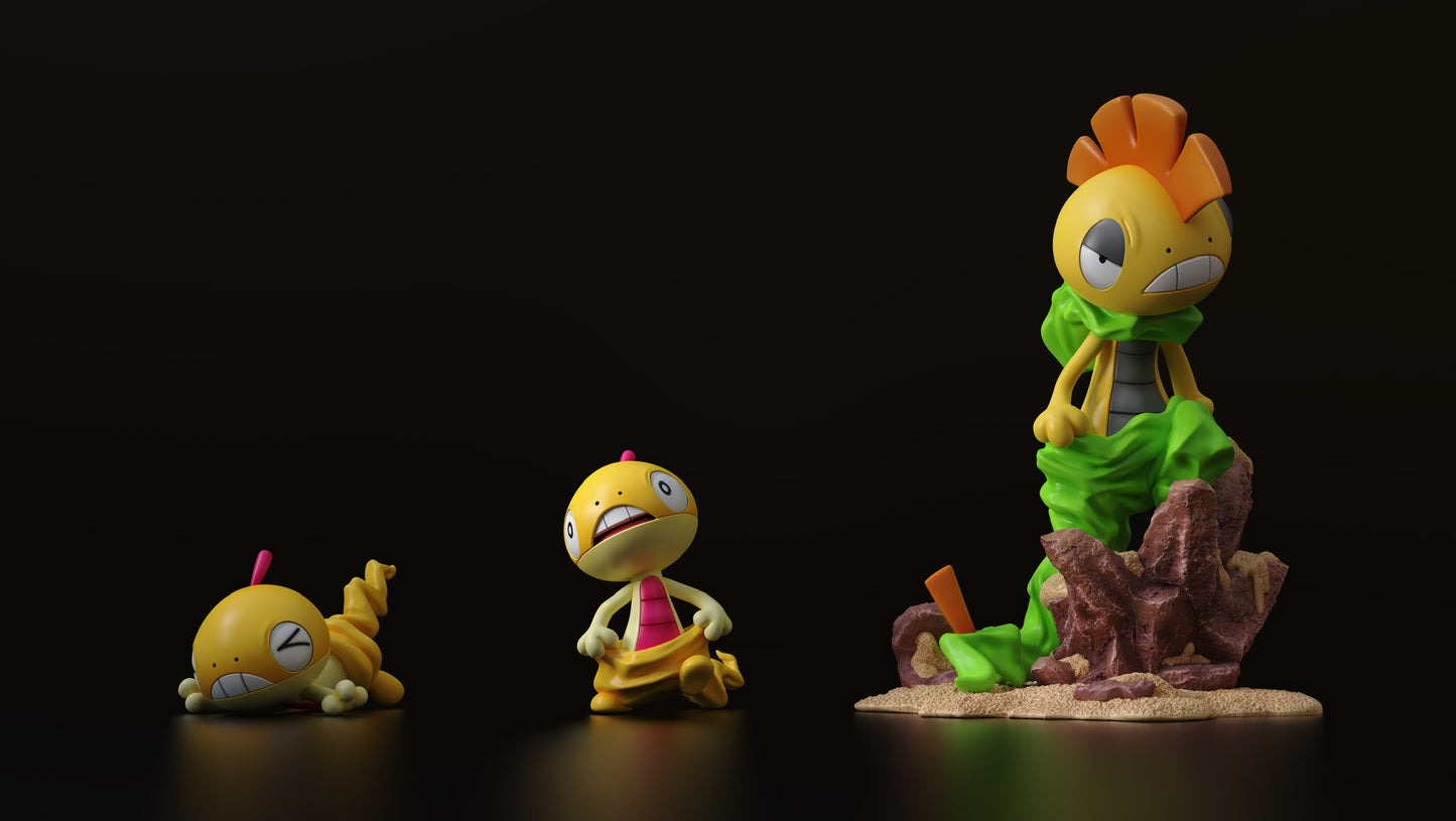 [PREORDER] 1/20 Scale World Figure [WU] - Scraggy & Scrafty