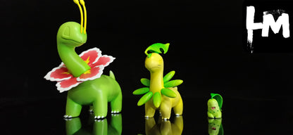[PREORDER] 1/20 Scale World Figure [LM] - Chikorita & Bayleef & Meganium