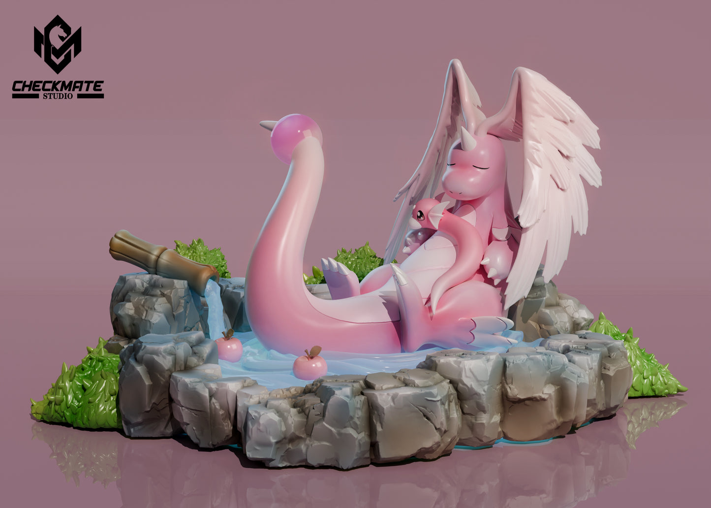 [PREORDER] 1/20 Scale World Figure [CHECKMATE] - Mega Dragonite