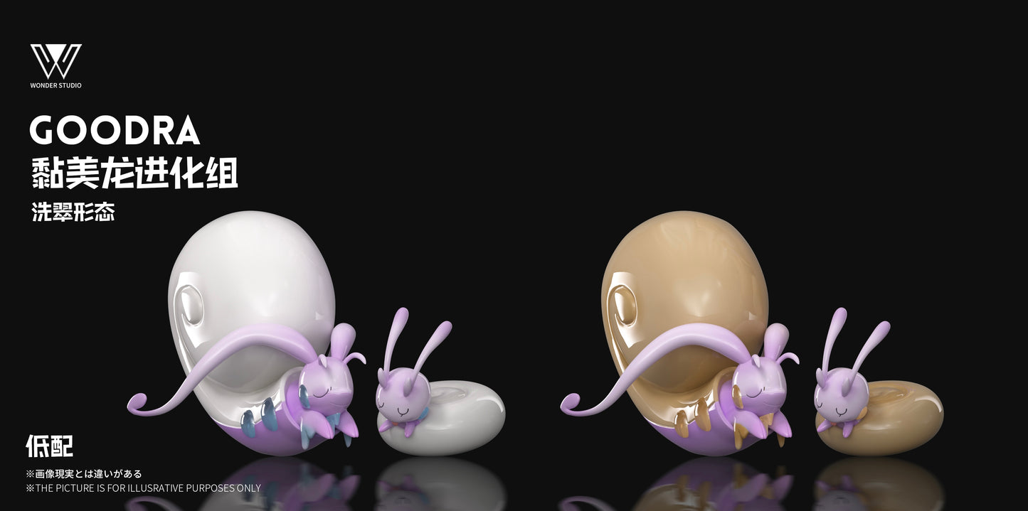 [PREORDER] 1/20 Scale World Figure [WONDER] - Goomy & Sliggoo & Goodra & Hisuian Sliggoo & Goodra