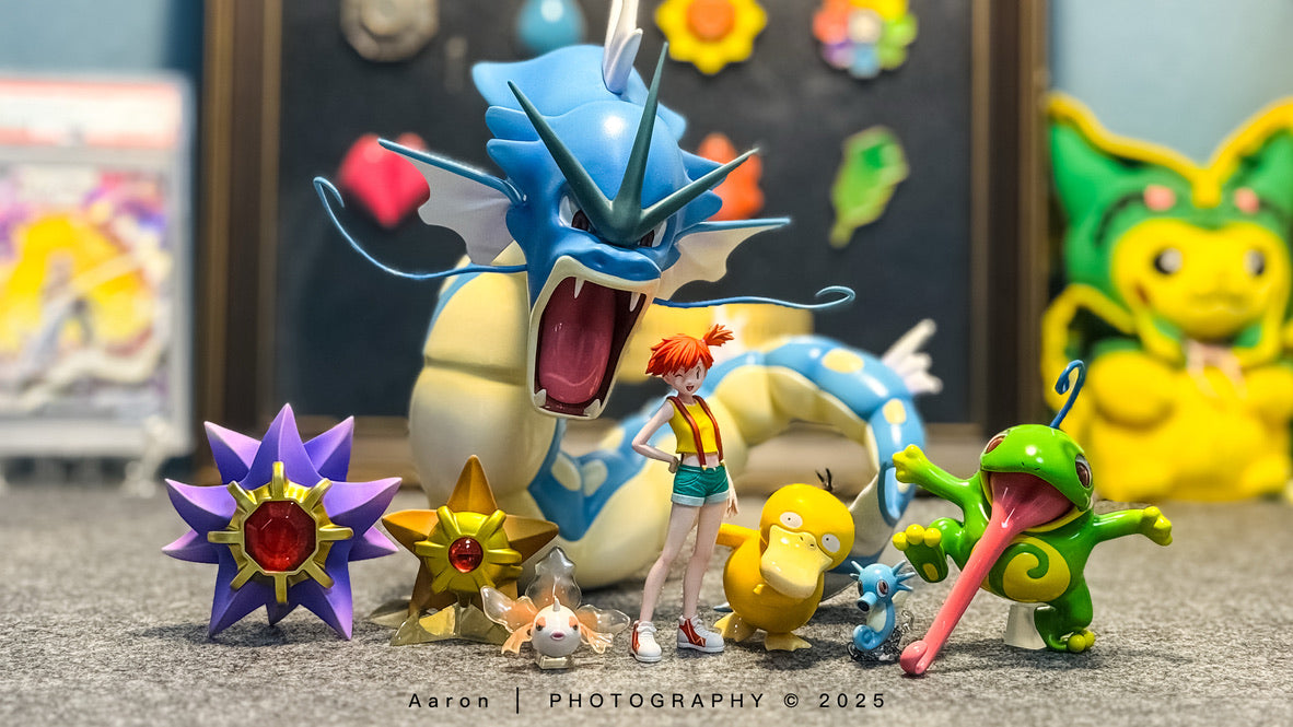 [IN STOCK] 1/20 Scale World Figure [LIMOUSINE] - Misty & Starmie