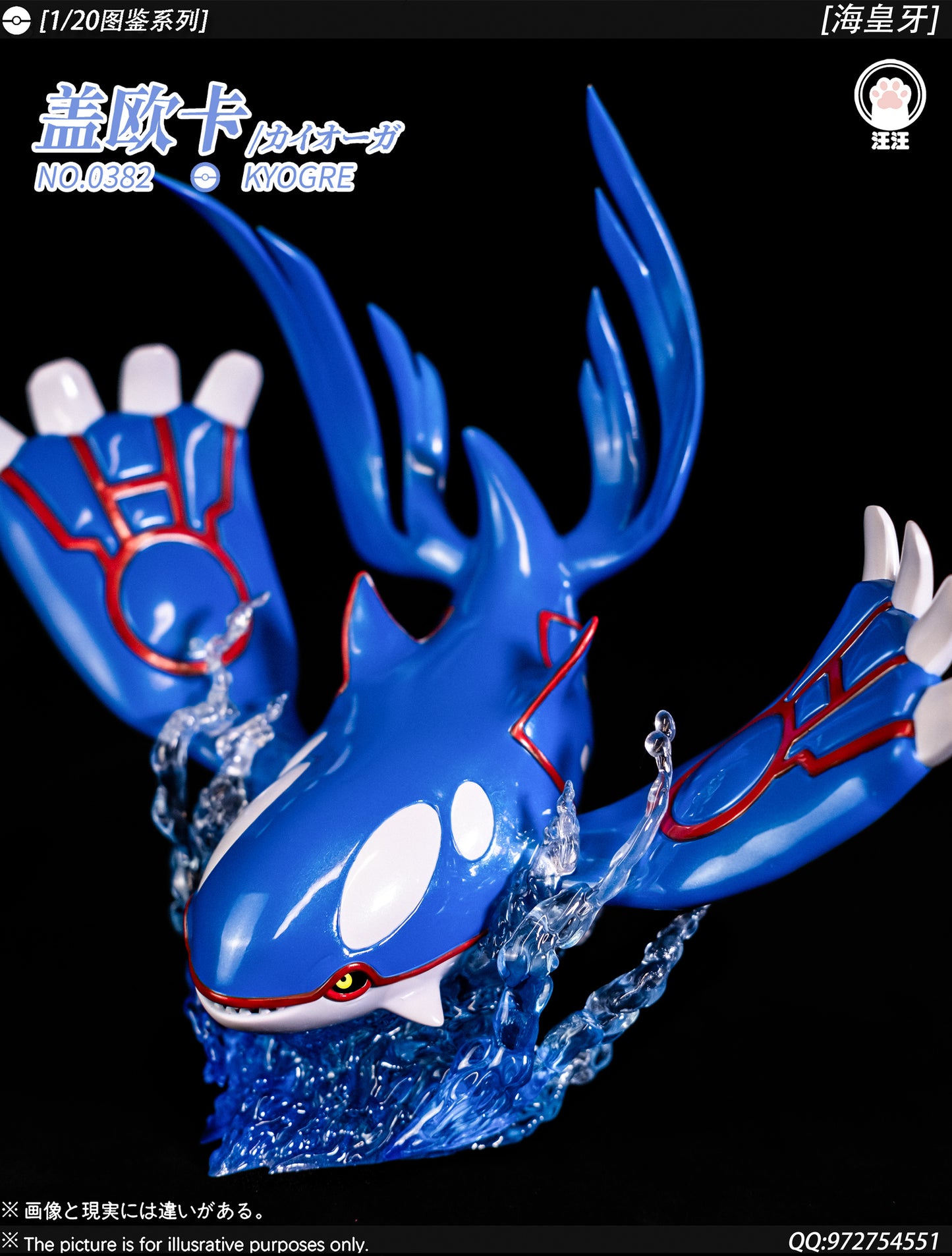 [PREORDER] 1/20 Scale World Figure [WW] - Kyogre