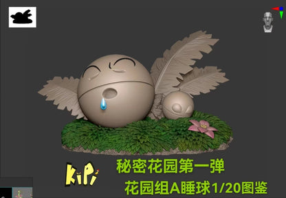 [PREORDER] 1/20 Scale World Figure [KIPI] - Voltorb & Electrode