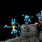 [PREORDER] 1/20 Scale World Figure [FOG] - Riolu & Lucario & Mega Lucario