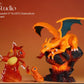 [IN STOCK] 1/20 Scale World Figure [PALLET TOWN] - Charmander & Charmeleon & Charizard