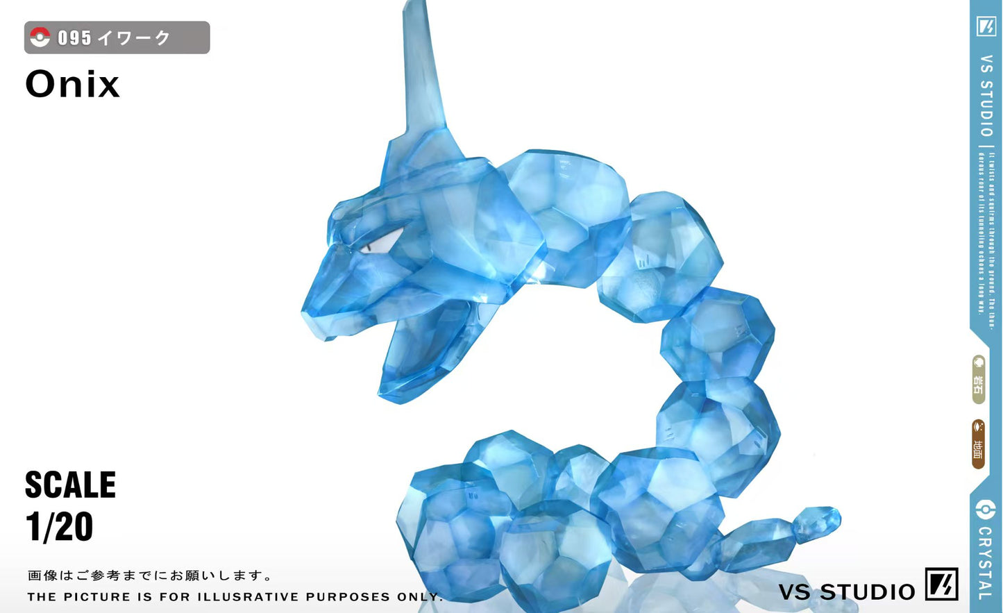 [PREORDER] 1/20 Scale World Figure [VS] - Onix & Omanyte & Omastar