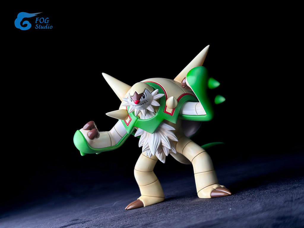 [PREORDER] 1/20 Scale World Figure [FOG] - Chespin & Quilladin & Chesnaught