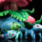 [REMAINING BALANCE] 1/20 Scale World Figure [WW] - Bulbasaur & Ivysaur & Venusaur