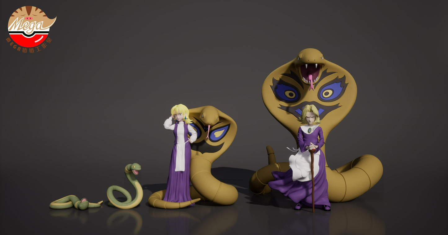 [PREORDER] 1/20 Scale World Figure [MEGAZZ] - Ekans & Arbok