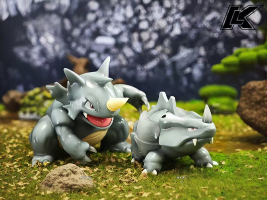 [PREORDER] 1/20 Scale World Figure [HAPPY HOUSE] - Rhyhorn & Rhydon