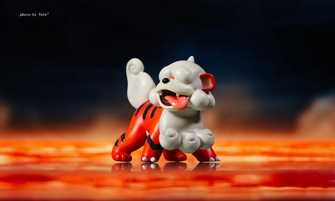 [IN STOCK] 1/20 Scale World Figure [YH] - Hisuian Growlithe & Arcanine