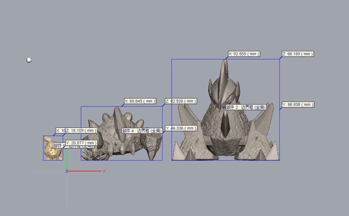 [PREORDER] 1/20 Scale World Figure [WU] - Roggenrola & Boldore & Gigalith