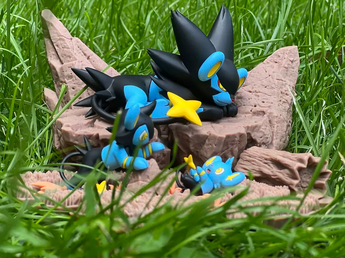 [PREORDER] 1/20 Scale World Figure [ZB] - Shinx & Luxio & Luxray