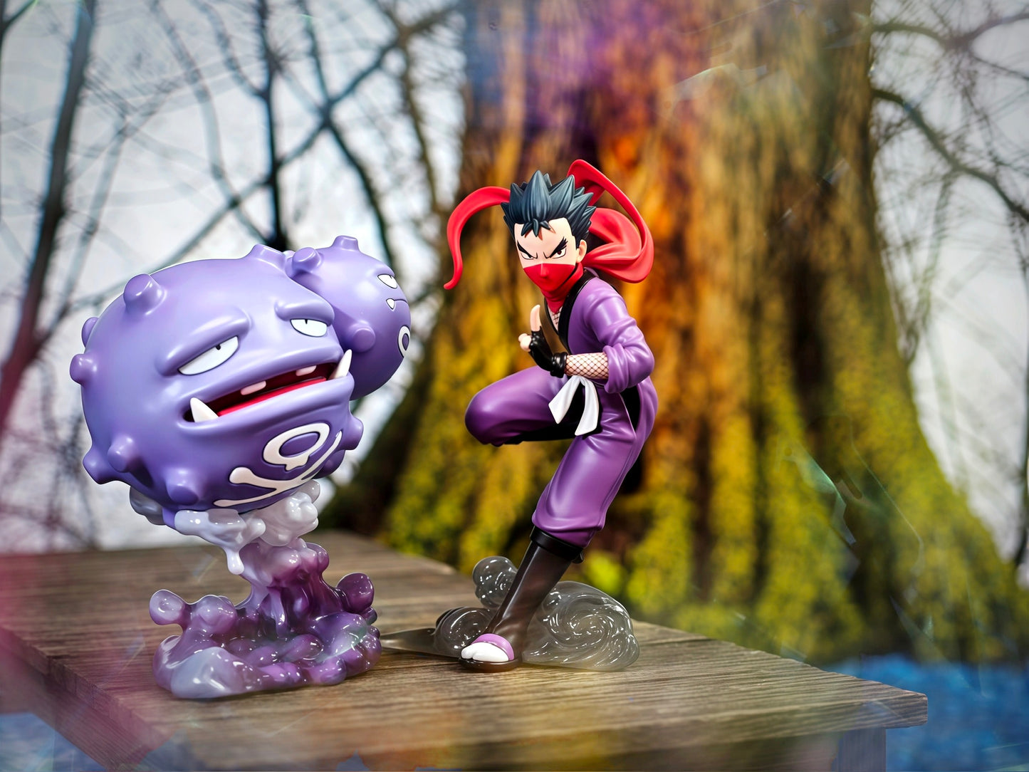 [IN STOCK] 1/20 Scale World Figure [VS] - Koffing & Weezing