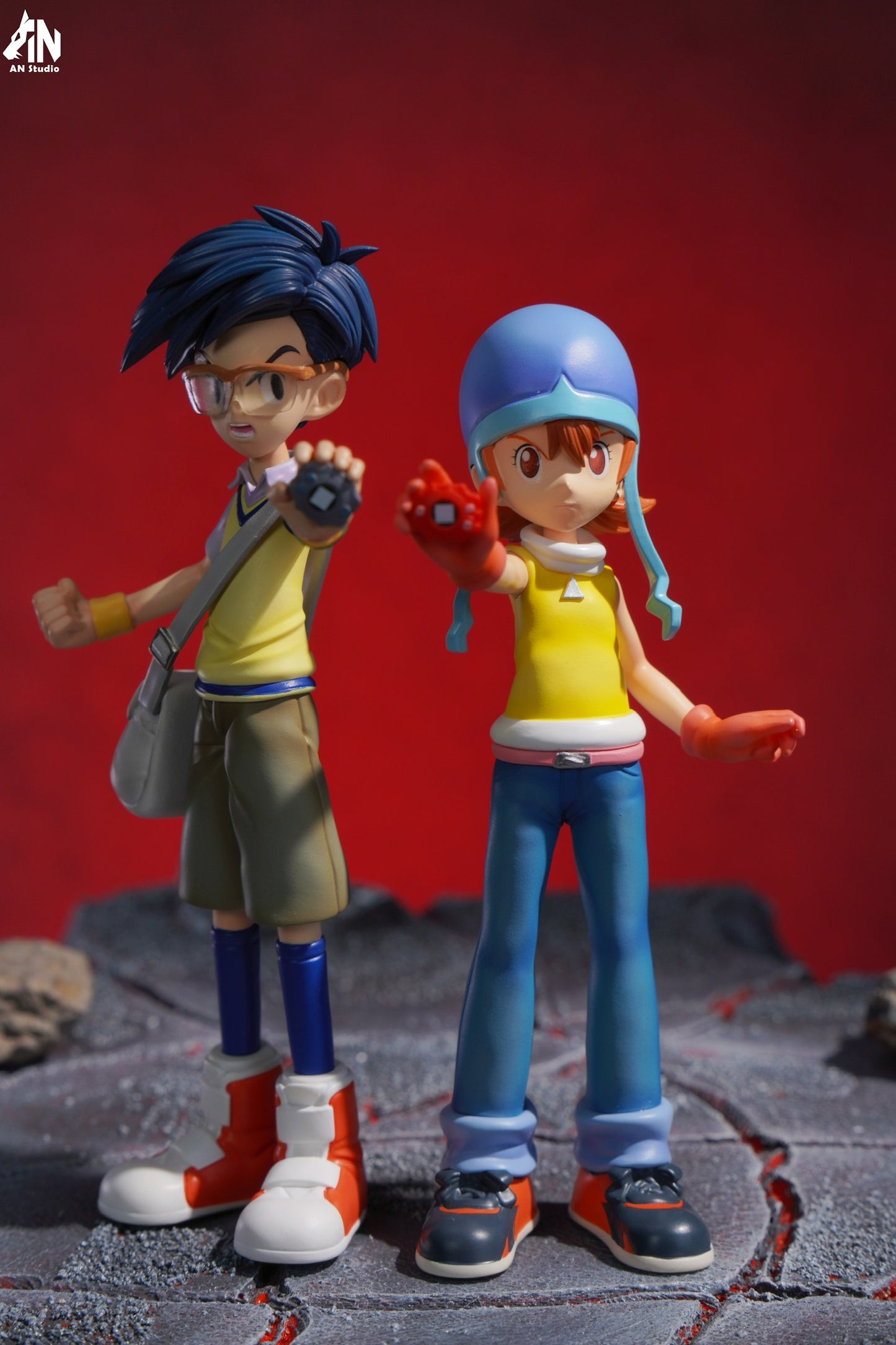 [PREORDER] Digimon Figure [AN] - Takenouchi Sora & Kido Joe