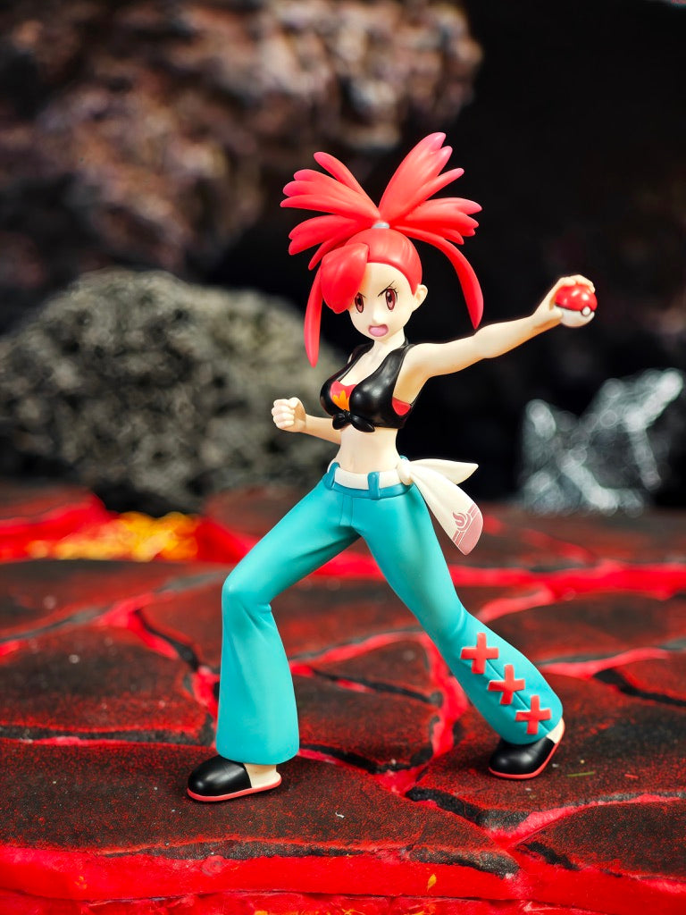 [IN STOCK] 1/20 Scale World Figure [POKEDEX MOMENT] - Flannery & Torkoal