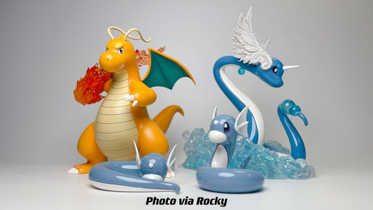 [IN STOCK] 1/20 Scale World Figure [DAIKI] - Dratini & Dragonair & Dragonite