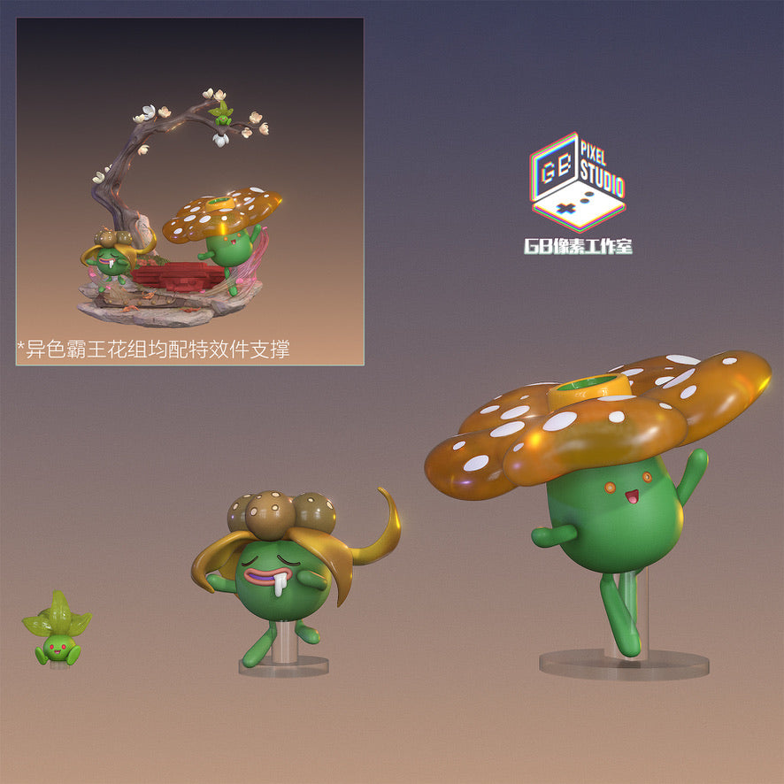 [PREORDER] 1/20 Scale World Figure [GB PIXEL] - Erika & Oddish & Gloom & Vileplume