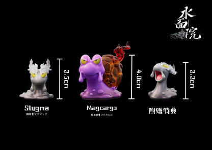 [IN STOCK] 1/20 Scale World Figure [MINAMO] - Slugma & Magcargo