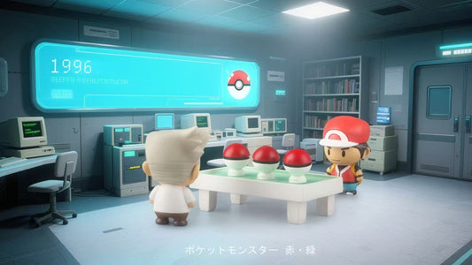 [IN STOCK] Mini figure [BRAVIARY] - Red (Adventures) & Professor Samuel Oak