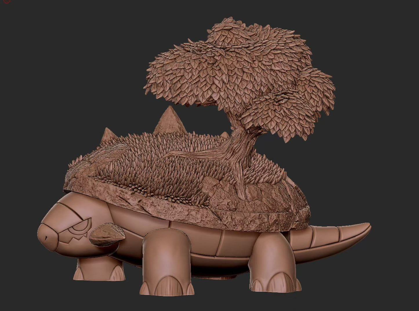 [REMAINING BALANCE] 1/20 Scale World Figure [GOLDEN CITY] - Torterra