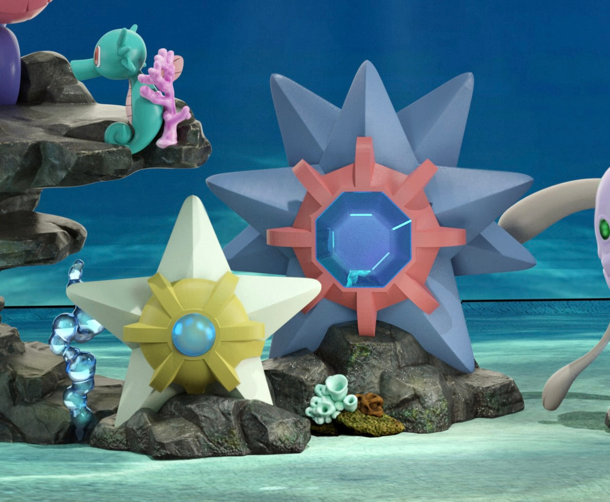 [REMAINING BALANCE] 1/20 Scale World Figure [VS] - Staryu & Starmie