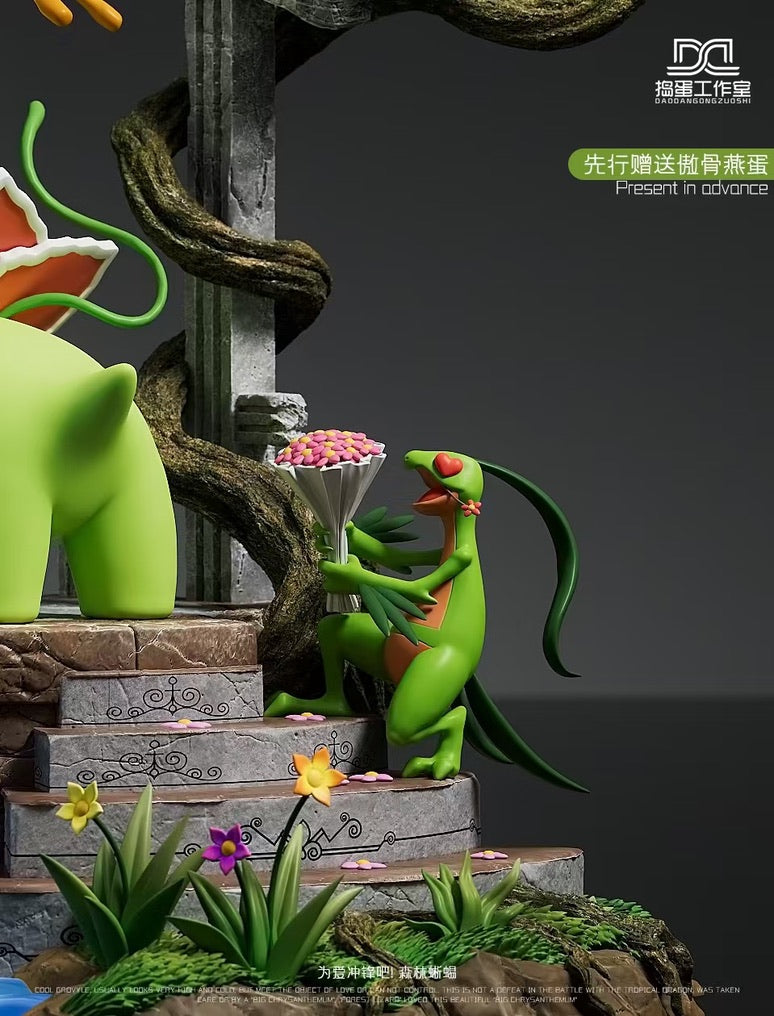 [PREORDER] GK Statue [DD] - Meganium & Grovyle & Taillow