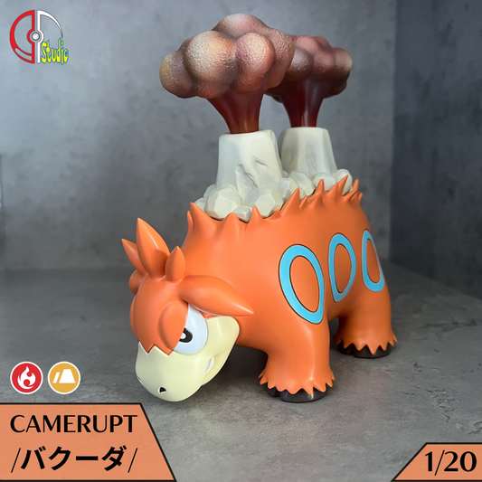 [PREORDER CLOSED] 1/20 Scale World Figure [DT] - Camerupt