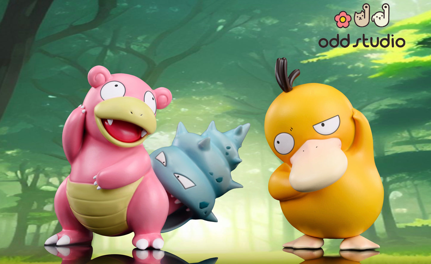 [PREORDER CLOSED] Mini Figure [ODD] - Psyduck & Slowbro