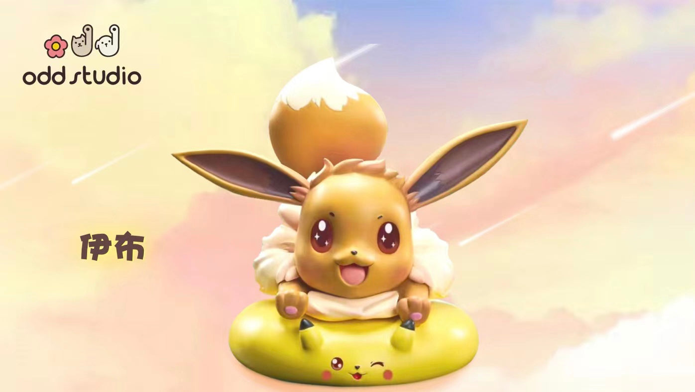 [PREORDER CLOSED] Mini Figure [ODD] - Pikachu & Eevee Cushion