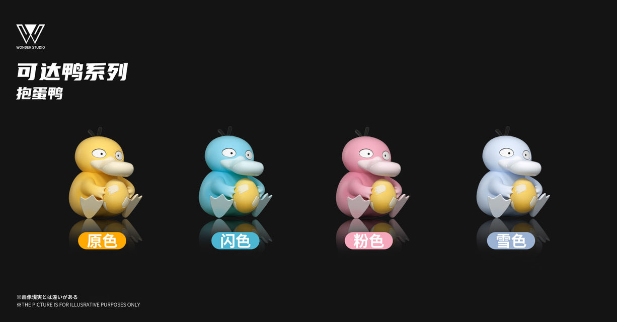 [IN STOCK] 1/20 Scale World Figure [WONDER] - Psyduck & Golduck